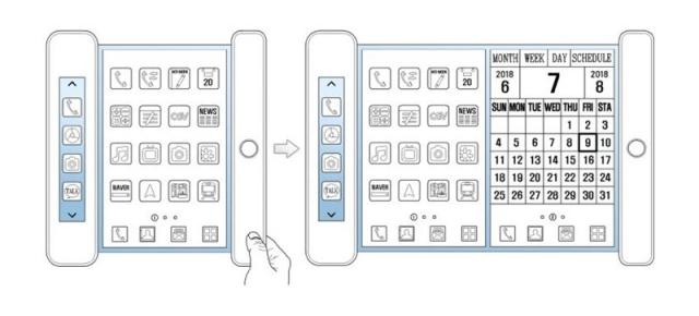 LG brevetează un telefon rulabil, cu stylus, camere 3D şi ecran secundar