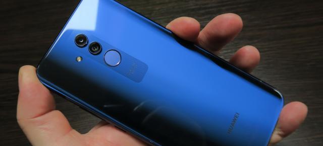 Huawei Mate 20 Lite: Design foarte arătos pentru un Lite