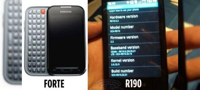 Încă un telefon 4G LTE: Samsung Forte, gata de lansare În SUA