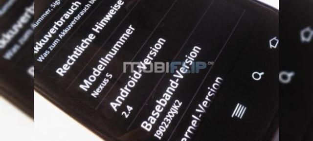 Android 2.4 surprins În acțiune pe Google Nexus S (Video)