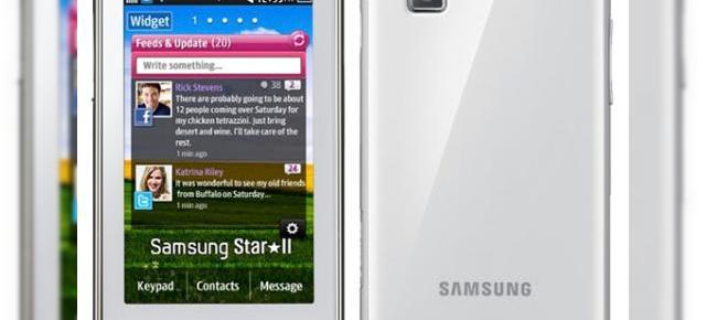 Samsung Star II, urmașul unui telefon de succes, axat pe socializare