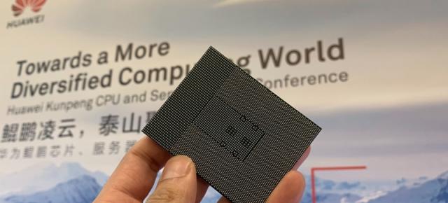 Huawei dezvăluie procesorul Kunpeng 920 de 7nm pentru servere; Are 64 nuclee și promite un nivel sporit de performanță