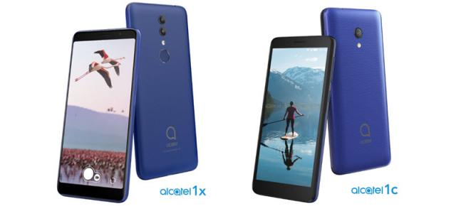 CES 2019: Alcatel 1X şi 1C sunt noi telefoane de buget cu preţ sub 150 de euro