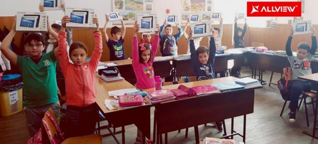 Allview susţine un program educaţional de smart learning pentru elevii din România; Pune la bătaie tablete pentru şcolari