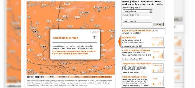 Orange Îți permite să verifici calitatea semnalului online