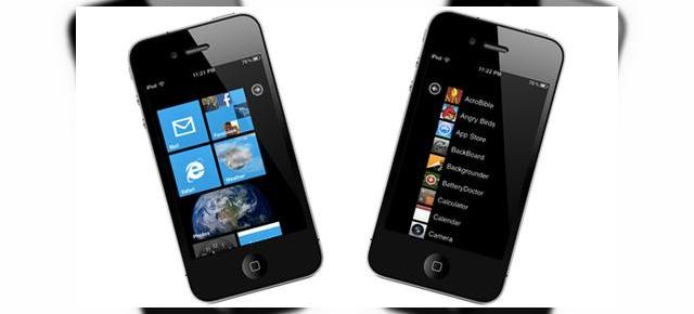 Windows Phone 7 rulează pe iPhone? Deocamdată doar sub formă de interfață... (Video)
