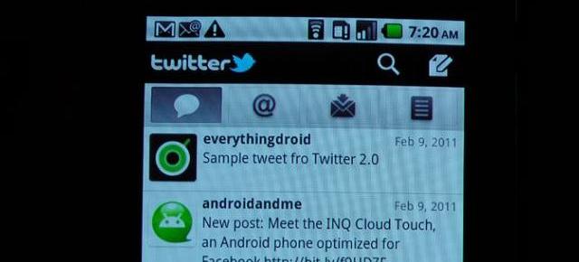 Twitter 2.0 pentru Android: iată un preview al aplicației (Video)