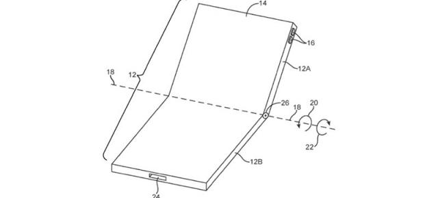 Telefonul pliabil Apple primeşte multiple brevete şi variante de design; Iată-le!