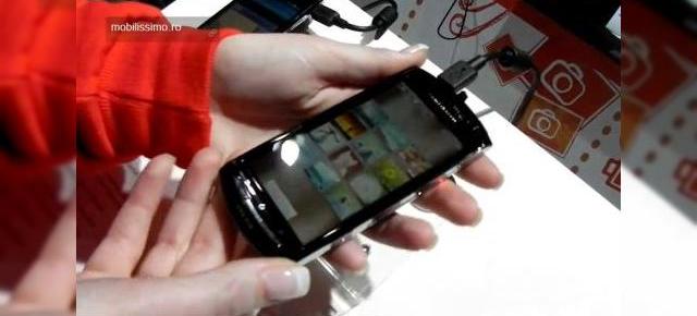 MWC 2011: Sony Ericsson Xperia Neo, "În mâna" redactorului nostru, În Barcelona (Video)