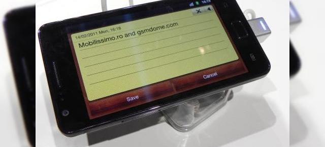MWC 2011: Samsung Galaxy S II, cel mai subțire telefon din lume și cel care ne-a cucerit În Barcelona (Video)