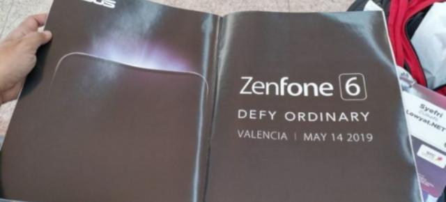 ASUS ZenFone 6 ar urma să debuteze în Valencia pe 14 mai, conform unei reclame dintr-o revistă