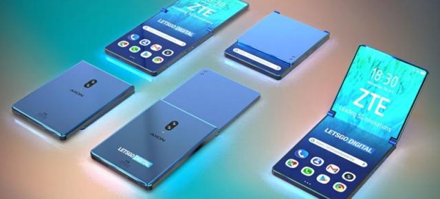 Telefonul pliabil de la ZTE ar fi un model cu clapetă, conform unor noi brevete şi randări