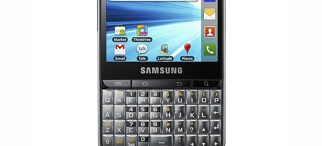 Samsung Galaxy Pro, un nou telefon Android cu tastatură QWERTY, anunțat oficial (Video)