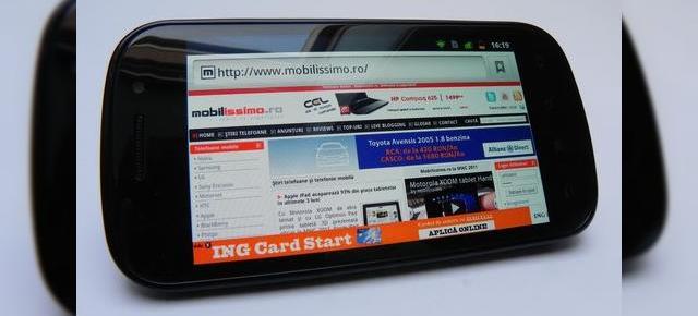 Vodafone România lansează Google Nexus S, primul telefon Android 2.3 Gingerbread