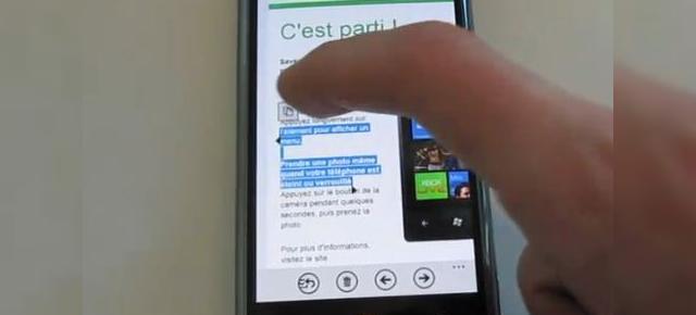 Windows Phone 7 actualizat de abia la finalul lunii, conform Microsoft Franța (video)