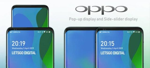 După camera selfie pop-up vine ecranul secundar pop-up; Iată ce format de telefon inedit își imaginează Oppo (brevet)