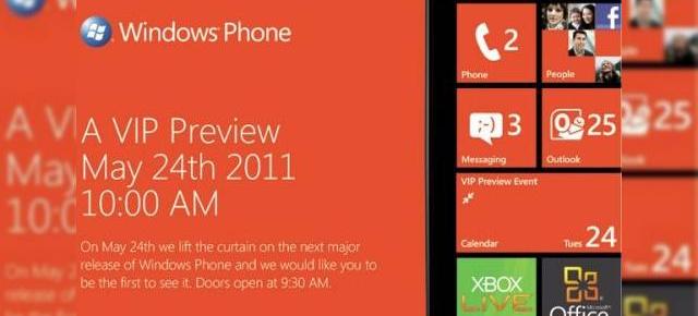 Windows Phone 7.5 Mango detaliat pe 24 mai; aflăm ce ne rezervă actualizarea peste 2 săptămâni!
