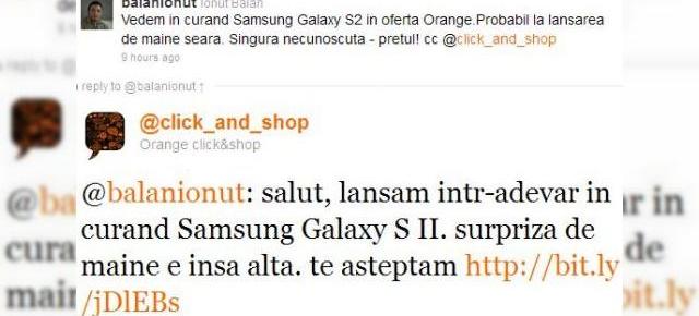 Samsung Galaxy S II vine și la Orange România, confirmat oficial!
