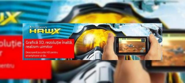 Jocuri HD pe smartphone-uri, de azi prin Vodafone