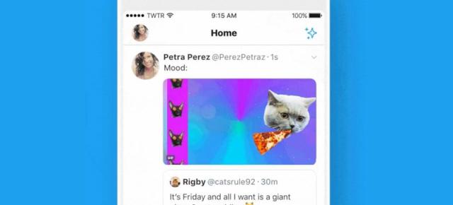Retweeturile de pe Twitter pot include acum fotografii, clipuri video şi GIF-uri