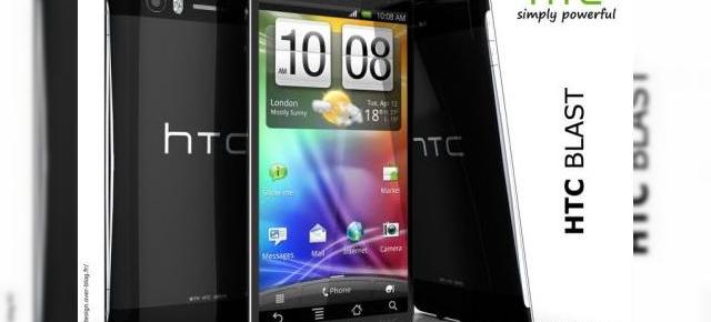 HTC Blast, un telefon dual core cu procesor de 1.5 GHz și Android 3.0 Honeycomb la bord