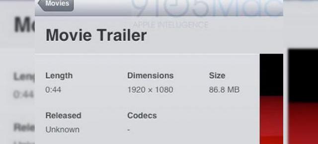 iPhone 5 va suporta playback video 1080p - indicii În iOS 5