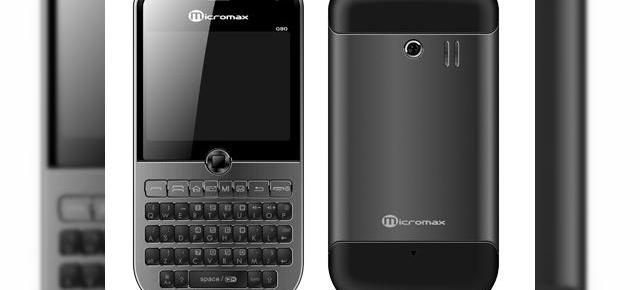 Micromax Q80, un telefon dual SIM cu amplificator Yamaha și preț de 77 de euro