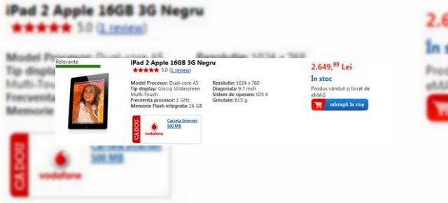 iPad 2 primește prețuri noi la eMAG.ro