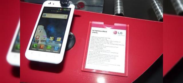 LG Optimus Black alb, gata de lansare prin Orange România!