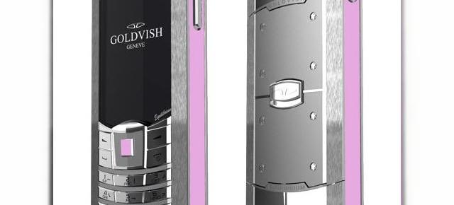 Telefon dual SIM de lux - Goldvish Equilibrium, placat cu aur și platină