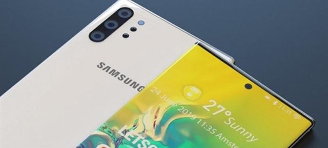 Samsung Galaxy Note 10 Pro ar avea cele 4 camere din spate confirmate