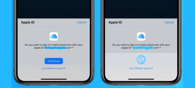 Apple testează un nou proces de logare în iCloud, folosindu-se browser-ul Safari