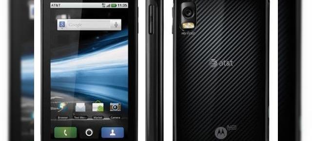 Motorola Atrix a primit Android 2.3 Gingerbread