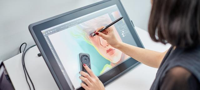 Wacom Cintiq 22 este o nouă tabletă grafică din zona entry-level, pentru pasionații de artă și design
