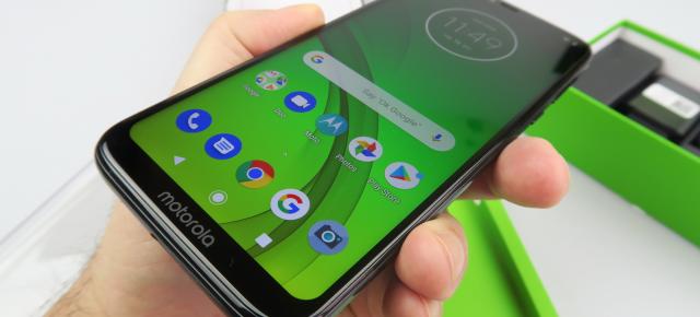 Motorola Moto G7 Power: Acustică de difuzor de convorbiri şi cam atât