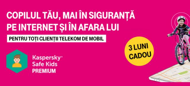 Telekom România anunţă oferte Back to School: Kaspersky Safe Kids, Smart WiFi şi oferta Primul Telefon