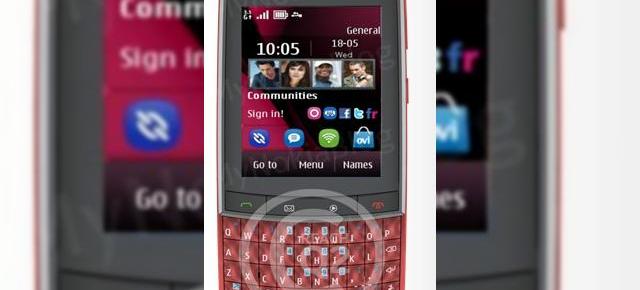 Nokia 303, un nou telefon pentru tineri cu design portrait QWERTY - iata o imagine