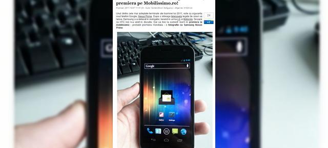 S-a amanat lansarea lui Samsung Nexus Prime! Sa fie vina scaparii publicate de noi sau a tristului eveniment Apple?