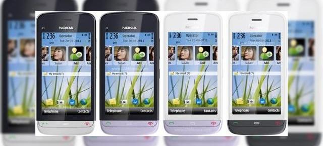 Nokia C5-05 și C5-06 - telefoane low-cost poziționate sub C5-03