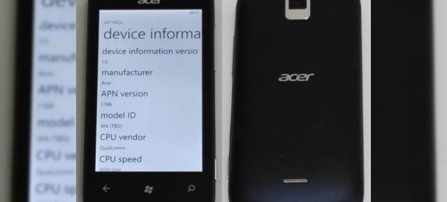 Un nou sosit cu Windows Phone: Acer Allegro vine de Crăciun În Europa, cu un preț foarte bun - 299 euro