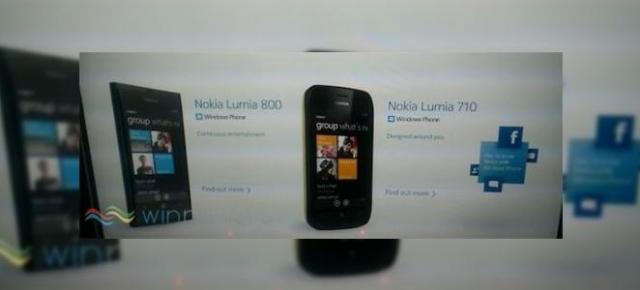 Nokia Lumia 800 și Nokia 710 În primele slide-uri oficiale de la conferința de mâine!