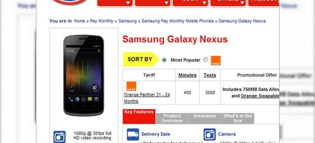 Samsung Galaxy Nexus livrat posesorilor fericiți pe 16 noiembrie