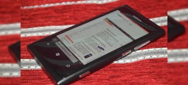 Nokia Lumia 800 - primele impresii [galerie foto]
