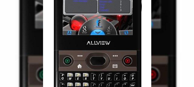 Allview Q2 Cloud, un nou telefon business dual SIM cu tastatura QWERTY și suport 3G