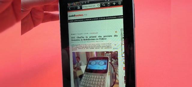 Prima tabletă single core cu Android 3.2 HoneyComb - HTC Flyer