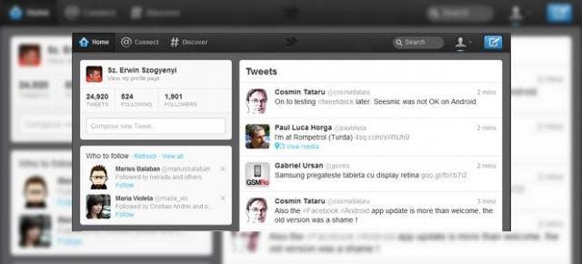 Noul design al lui Twitter aduce functia Discover, prezenta mai puternica a companiilor si integrare foto/video mai pregnanta (Video)