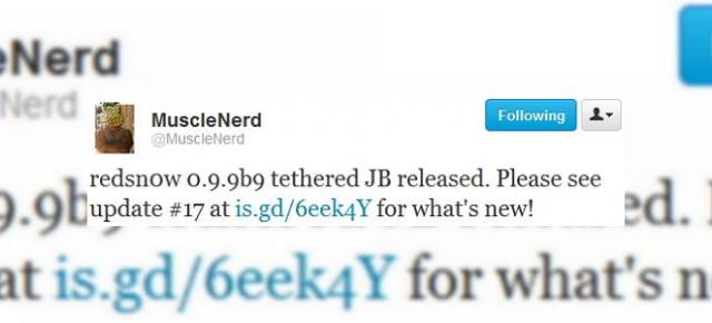 Jailbreak tethered redsn0w 0.9.9b9 disponibil acum: iată noutățile implementate!