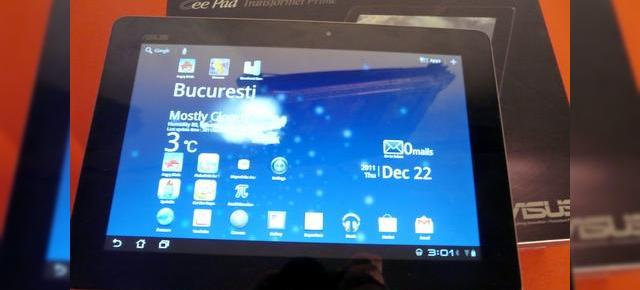 ASUS Transformer Prime Unboxing - scoatem din cutie prima tabletă quad core cu Android (Video)