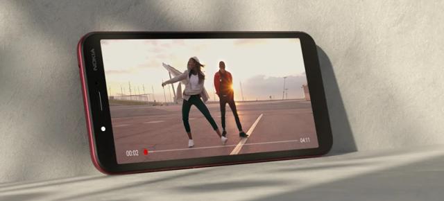 Nokia C1 debutează la un preț de doar 250 lei! Telefon Android Go cu ecran de 5.45 inch