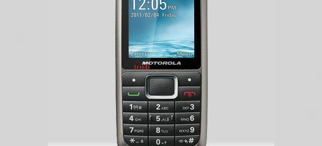 Motorola WX306 sau ce date tehnice mai are un non-smartphone